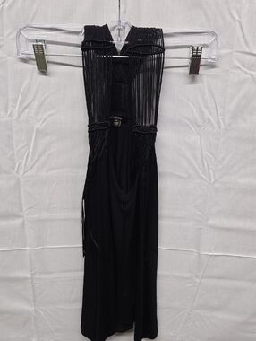 Ella Moss Black Strappy Racerback Top XS
